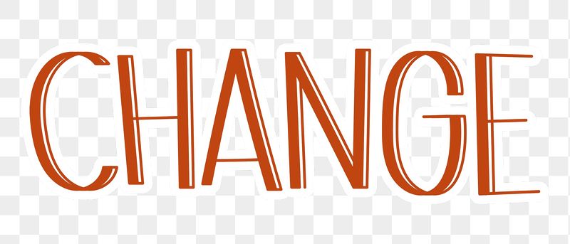 Change png word sticker typography, | Free PNG - rawpixel