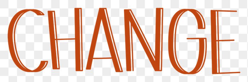 Change png word sticker typography, | Free PNG - rawpixel