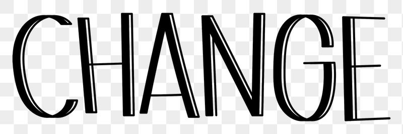 Change png word sticker typography, | Free PNG - rawpixel