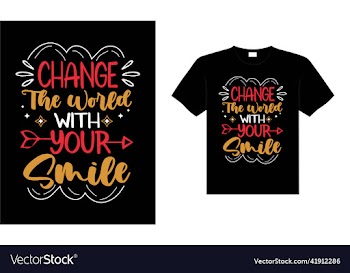 change the world with your smile