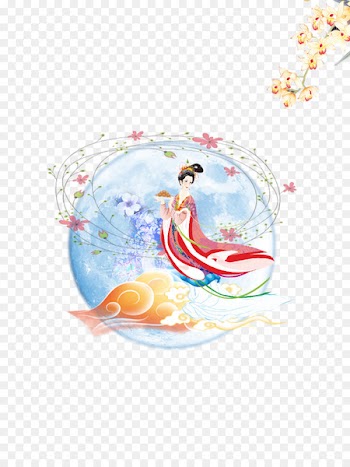 Change u5ae6u5a25u5954u6708 Mid-Autumn Festival Illustration - Moon 