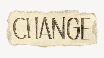Change word, torn craft paper | Free PSD - rawpixel
