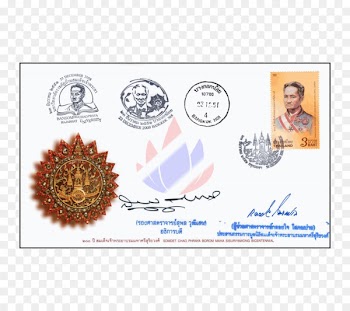 Chao Phraya River Postage stamps and postal history of Thailand First day of issue - maha day 