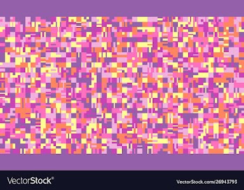 Chaotic abstract colorful geometrical mosaic vector image