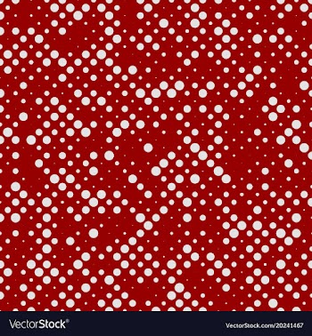 Chaotic abstract halftone circle pattern vector image