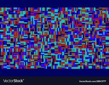 Chaotic abstract rectangular mosaic pattern hd vector image