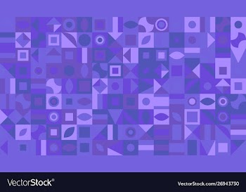 Chaotic colorful abstract mosaic pattern website vector image