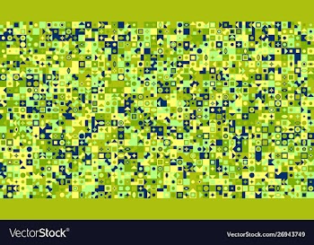 Chaotic colorful abstract mosaic pattern website vector image