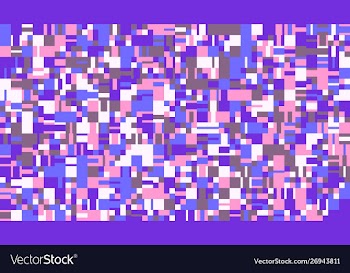 Chaotic colorful mosaic tile pattern desktop vector image
