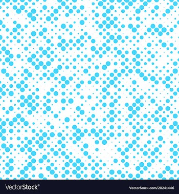 Chaotic halftone circle pattern background design vector image