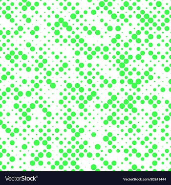 Chaotic halftone polka dot background pattern vector image
