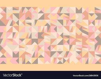 Chaotic random polygonal mosaic pattern hd vector image