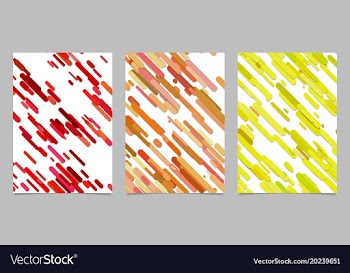 Chaotic rounded diagonal stripe pattern vector image