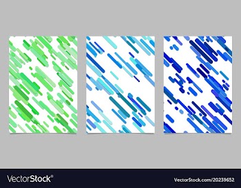 Chaotic rounded diagonal stripe pattern vector image