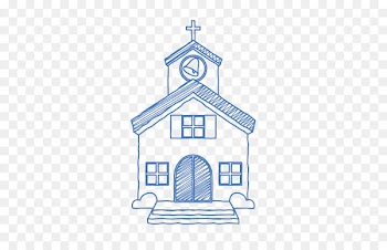 Chapel Church Rubber stamp Wedding - Church element vector 