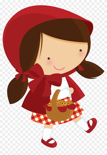Chapeuzinho Vermelho Png - Little Red Riding Hood Clipart