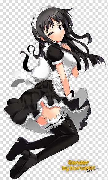 Char Render s, Mio K-on anime character transparent background PNG clipart