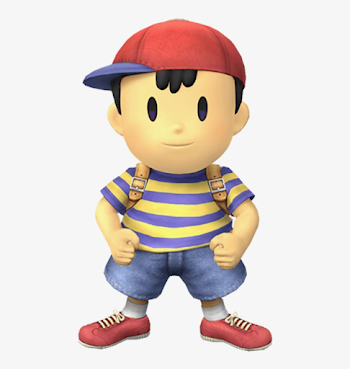 Character Art - - Ness Smash Bros - Free Transparent PNG Download ...