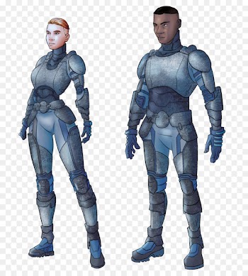 Character Cuirass Mercenary Fiction - armadura filigree 