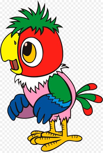 Character Drawing Talking bird Myna - bird 