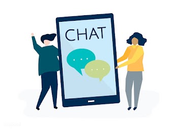 Character illustration of a couple and a text.. | Free stock vector - 479769