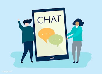 Character illustration of a couple and a text.. | Free stock vector - 480973