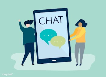 Character illustration of a couple and a text.. | Free stock vector - 480996