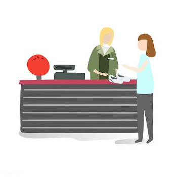 Character illustration of a woman at a desk r.. | Free stock vector - 384868