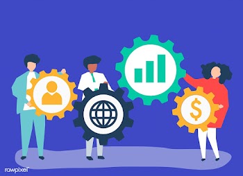 Character illustration of business people hol.. | Free stock vector - 478322