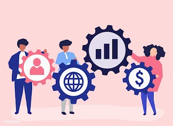 Character illustration of business people hol.. | Free stock vector - 478822