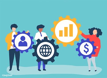 Character illustration of business people hol.. | Free stock vector - 478842
