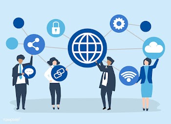 Character illustration of business people wit.. | Free stock vector - 478480