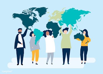 Character illustration of diverse people and .. | Free stock vector - 478947