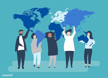 Character illustration of diverse people and .. | Free stock vector - 481062