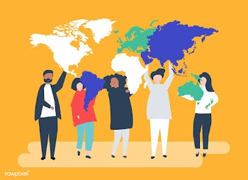 Character illustration of diverse people and .. | Free stock vector - 481073