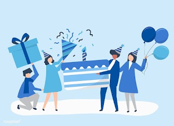 Character illustration of people holding birt.. | Free stock vector - 479560