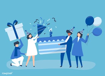 Character illustration of people holding birt.. | Free stock vector - 479582