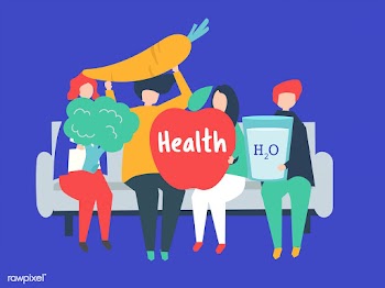 Character illustration of people holding heal.. | Free stock vector - 454372