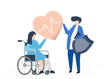 Character illustration of people holding heal.. | Free stock vector - 478500
