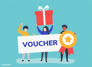 Character illustration of people holding vouc.. | Free stock vector - 478208