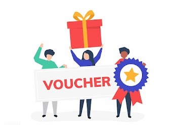 Character illustration of people holding vouc.. | Free stock vector - 478563