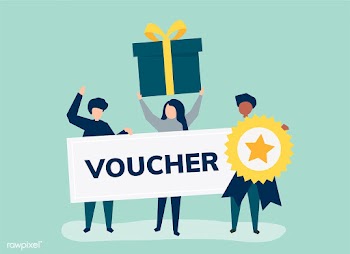 Character illustration of people holding vouc.. | Free stock vector - 478589
