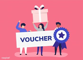 Character illustration of people holding vouc.. | Free stock vector - 479375