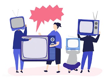 Character illustration of people with analog .. | Free stock vector - 478583