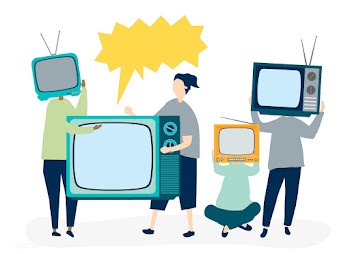 Character illustration of people with analog .. | Free stock vector - 479394