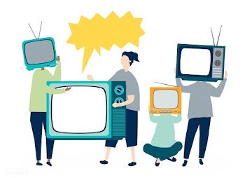 Character illustration of people with analog .. | Free stock vector - 480821