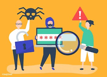 Character illustration of people with cyber c.. | Free stock vector - 478715