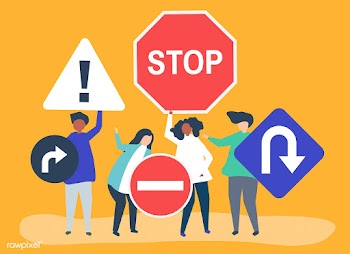Character illustration of people with traffic.. | Free stock vector - 478246