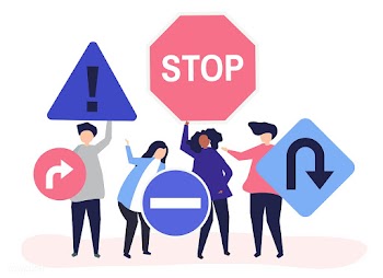 Character illustration of people with traffic.. | Free stock vector - 478250