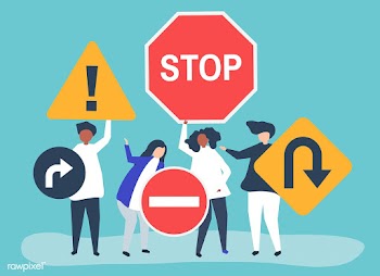 Character illustration of people with traffic.. | Free stock vector - 478252